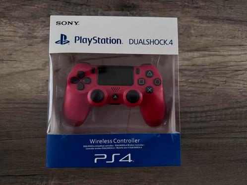 Sony Dualshock 4 controller Rood, Spelcomputers en Games, Spelcomputers | Sony PlayStation Consoles | Accessoires, Nieuw, PlayStation 1