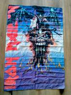 Iron Maiden the evil that men do vintage muziek vlag RARE, Ophalen of Verzenden, Zo goed als nieuw