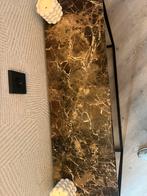 Sidetable Marmer, Huis en Inrichting, Ophalen, 25 tot 50 cm, Rechthoekig, 100 tot 150 cm