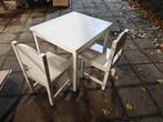 Houten kinder tafel + stoelen, Ophalen, Gebruikt, Tafel(s) en Stoel(en)