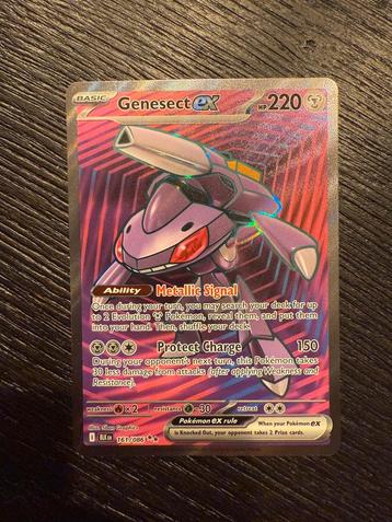 Genesect EX 161/086 Black Bolt beschikbaar voor biedingen