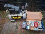 Lucht-compressor Kinzo, Doe-het-zelf en Verbouw, Compressors, Ophalen, 10 bar of meer, Nieuw, Minder dan 200 liter/min