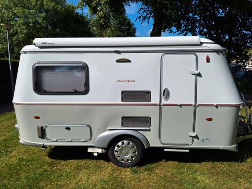 Eriba Touring Triton 420, hefdak, zgan, Caravans en Kamperen, Caravans, Particulier, tot en met 3, 750 - 1000 kg, Eriba, 4 tot 5 meter