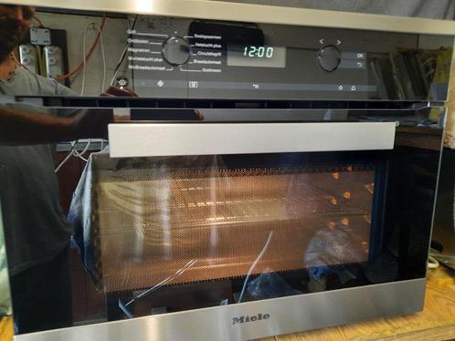 Zeer nette Miele combi hetelucht oven magnetron gril H6200BM, Witgoed en Apparatuur, Ovens, Zo goed als nieuw, Inbouw, Oven met grill