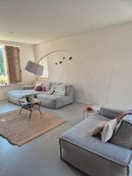 Grijze bank trendhopper Barletta grijs katoen, Huis en Inrichting, Ophalen, Gebruikt