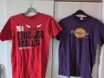 NBA Shirts - Chicago Bulls & LA Lakers - Maat S, Ophalen of Verzenden, Adidas, Gedragen, Rood