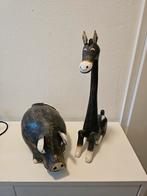 Houten beeldje van zwijn/varken, Antiek en Kunst, Ophalen of Verzenden