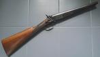 Antiek H. Holland sidelever hagel geweer kal 12 zwartkruit, Antiek en Kunst, Ophalen of Verzenden