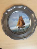 Tinnen wandborden, Antiek en Kunst, Ophalen of Verzenden