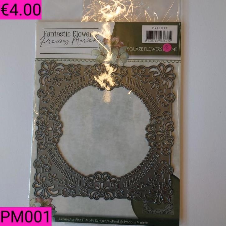 Snijmallen Precious Marieke deel 1, Hobby en Vrije tijd, Scrapbooking, Zo goed als nieuw, Frame of Mal, Ophalen of Verzenden