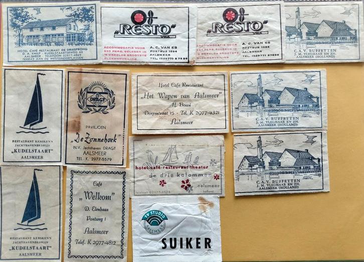 Aalsmeer 113, Verzamelen, Suikerzakjes, Verzenden