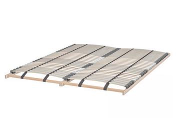 Wit bedframe + lattenbodems 140x200 - afbeelding 4