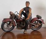 Vintage motorbeeld Harley stijl, Ophalen