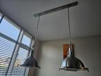Eettafel lamp - rvs, Huis en Inrichting, Lampen | Hanglampen, Ophalen, Zo goed als nieuw, 75 cm of meer