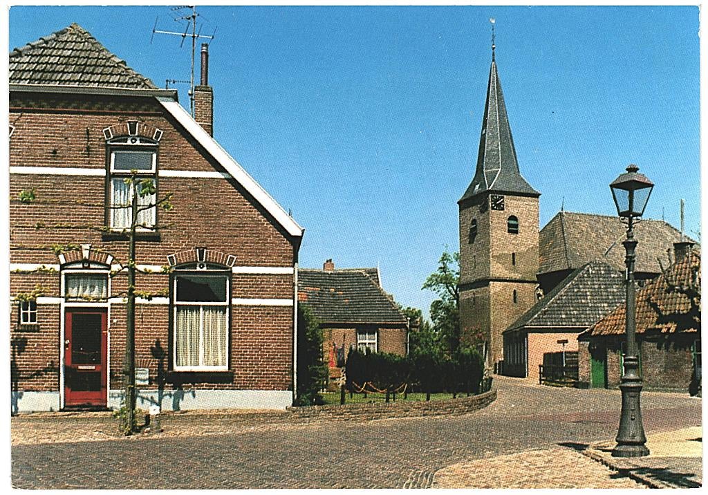 964757 Gramsbergen OV 680 Meiboomsplein Nette oude kaart onb, Ophalen of Verzenden, 1960 tot 1980, Ongelopen, Overijssel