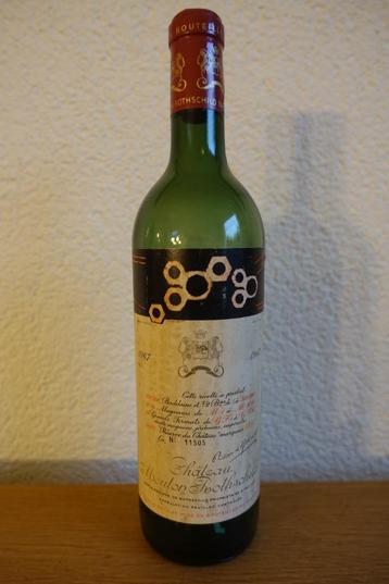 Chateau Mouton Rothschild 1967 beschikbaar voor biedingen