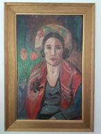 Olieverfschilderij op canvas. Jan Sluijters, vervalsing., Ophalen of Verzenden