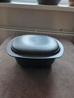 Tupperware Ovenschaal 800 ml, Ophalen of Verzenden, Gebruikt, Bruin, Schaal