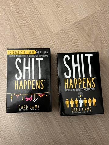 Shit happens + shit happens 18+ beschikbaar voor biedingen