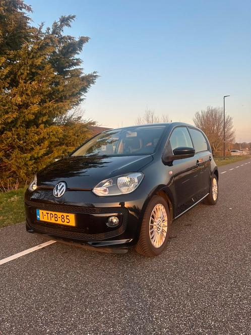 Volkswagen up! 1.0 44KW/60PK 5-DRS 2014 Zwart, Auto's, Volkswagen, Particulier, up!, Benzine, A, Hatchback, Handgeschakeld, Origineel Nederlands