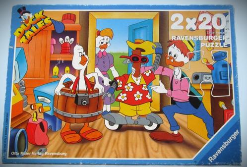 Disney Ducktales Puzzel~20 stukjes in originele doos~Ravens, Verzamelen, Disney, Gebruikt, Overige typen, Overige figuren, Ophalen of Verzenden
