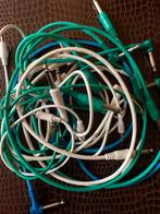 Patchkabeltjes voor gitaar en synth, Muziek en Instrumenten, Kabels en Stekkers, Ophalen of Verzenden, Gebruikt, Instrument