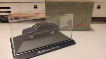 Herpa BMW E32 7-Series Alpina B11 3,5 Blue  beschikbaar voor biedingen