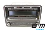 Originele swing radio/CD Skoda Superb 2008 - 2013 3T0035186, Auto diversen, Autoradio's, Gebruikt