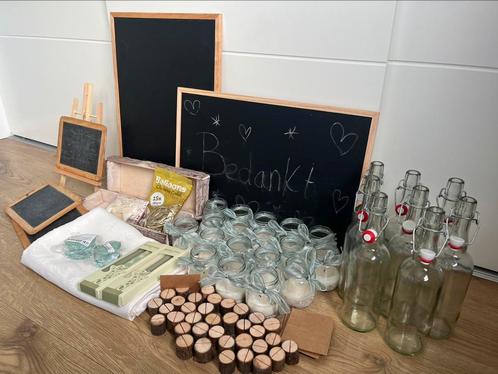 Decoratie bruiloft, Diversen, Rommelmarktspullen, Zo goed als nieuw, Ophalen