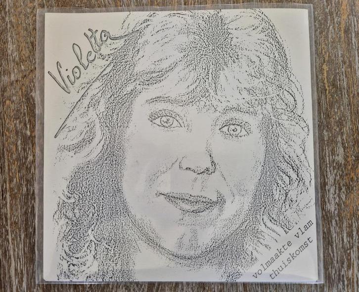 Violetta - Volmaakte Vlam/Thuis komst, Cd's en Dvd's, Vinyl | Nederlandstalig, Nieuw in verpakking, Levenslied of Smartlap, Overige formaten