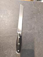 Broodmes - 20cm - 24 kitchen, Ophalen of Verzenden, Gebruikt, Rvs of Chroom, Los bestek