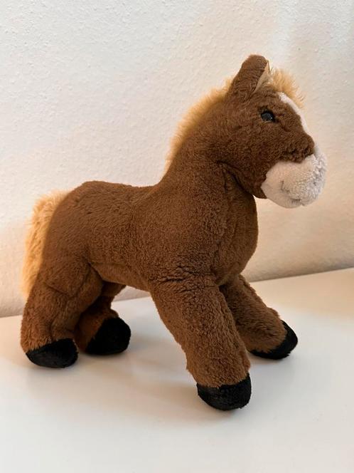 Steiff paard knuffel pluche Ferdy, Kinderen en Baby's, Speelgoed | Knuffels en Pluche, Gebruikt, Paard, Ophalen of Verzenden