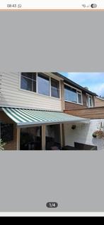 zonnescherm met knikarm, Tuin en Terras, Zonneschermen, 150 tot 300 cm, Ophalen of Verzenden, Gebruikt, Knikarmscherm