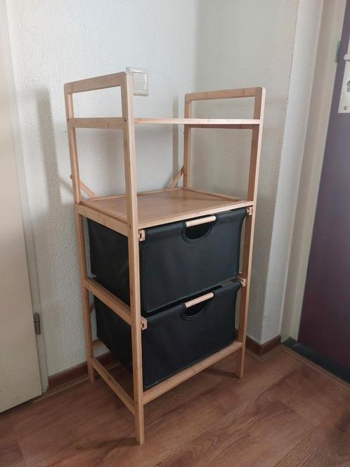 Bamboe kast te koop!, Huis en Inrichting, Kasten | Stellingkasten, Zo goed als nieuw, Ophalen