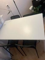 IKEA table with 4 chairs, Doe-het-zelf en Verbouw, Ophalen, Zo goed als nieuw, Minder dan 130 cm