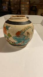 Gemberpot oud 10.5 cm hoog 11 cm doorsnee, Ophalen of Verzenden