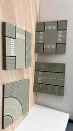Lego grondplaat weg oud model 16 stuks, Ophalen of Verzenden, Gebruikt, Losse stenen, Lego