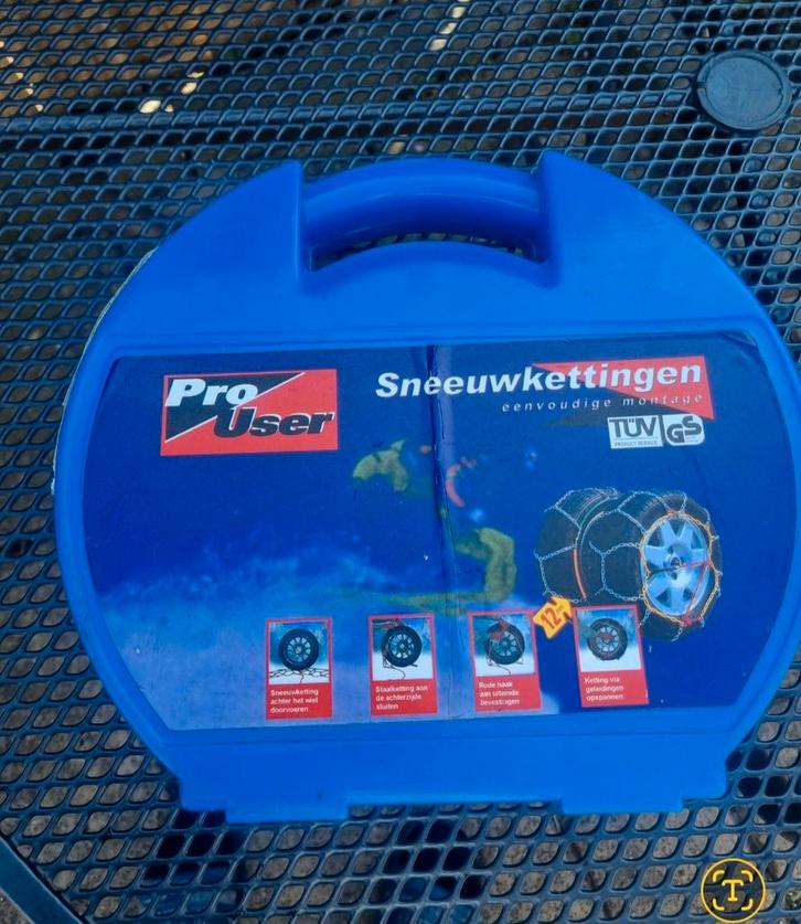 Sneeuwkettingen Pro User – Maat 80 – 12 mm, Auto diversen, Sneeuwkettingen, Ophalen
