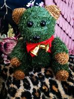 Zittende kerstteddybeer van kunstmatig sparrenhout, Diversen, Kerst, Ophalen of Verzenden, Nieuw