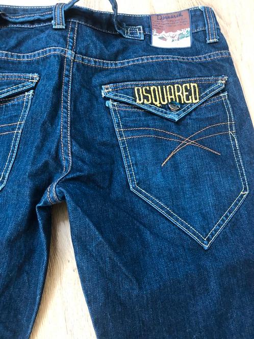 Dsquared jeans 34 donkerblauw, Kleding | Heren, Spijkerbroeken en Jeans, Zo goed als nieuw, W33 - W34 (confectie 48/50), Blauw