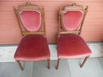 2x antieke stoelen, Antiek en Kunst, Antiek | Meubels | Stoelen en Banken, Ophalen