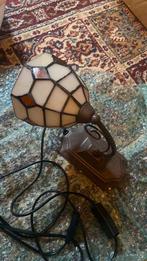 Glas in lood lamp, Huis en Inrichting, Lampen | Wandlampen, Ophalen, Zo goed als nieuw, Glas