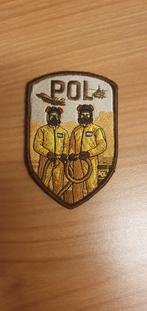 POL patch, Ophalen of Verzenden, Luchtmacht, Nederland, Embleem of Badge