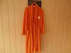 Oranje Fleece badjas maat S/M, Ophalen of Verzenden, Nieuw, Maat 38/40 (M)