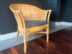 Rotan fauteuil Riviera Maison - Kwaliteit Design, Ophalen, Gebruikt, Minder dan 75 cm, Riet of Rotan