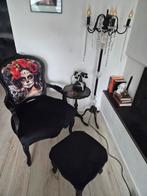 Fauteuil met voetenbakje, Huis en Inrichting, Fauteuils, Ophalen, Zo goed als nieuw, Stof, 50 tot 75 cm