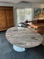 Kulowany eettafel, graniet, ei-vormig, Ophalen, Vijf personen of meer, Rechthoekig