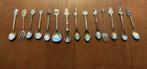 14 zilveren lepeltjes, Antiek en Kunst, Ophalen of Verzenden