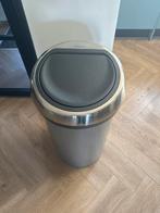 Brabantia touch Prullenbak, Huis en Inrichting, Woonaccessoires | Prullenbakken, Ophalen, Gebruikt, 50 tot 75 cm, 40 liter of meer