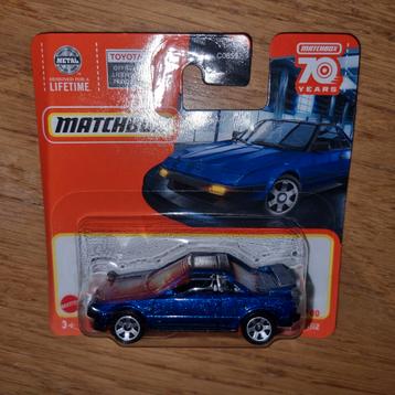 601 - Matchbox Toyota MR2 in verpakking.  beschikbaar voor biedingen
